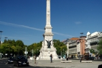 Обелиск в память о борьбе за независимость Португалии на площади