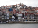 Вид с реки на район Рибейра города Порту.