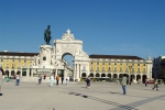 Площадь Коммерции с памятником Жозе I.